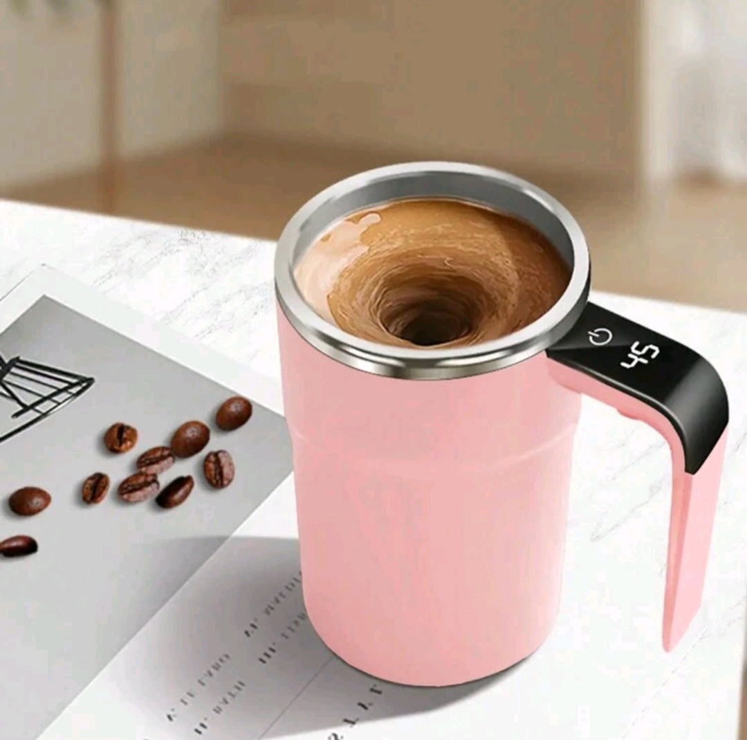 Portable Rechargeable Auto Stirring Mug