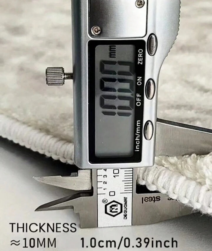 1pc Exclusive Custom-Made Shiyin Bedside Faux Cashmere Rug