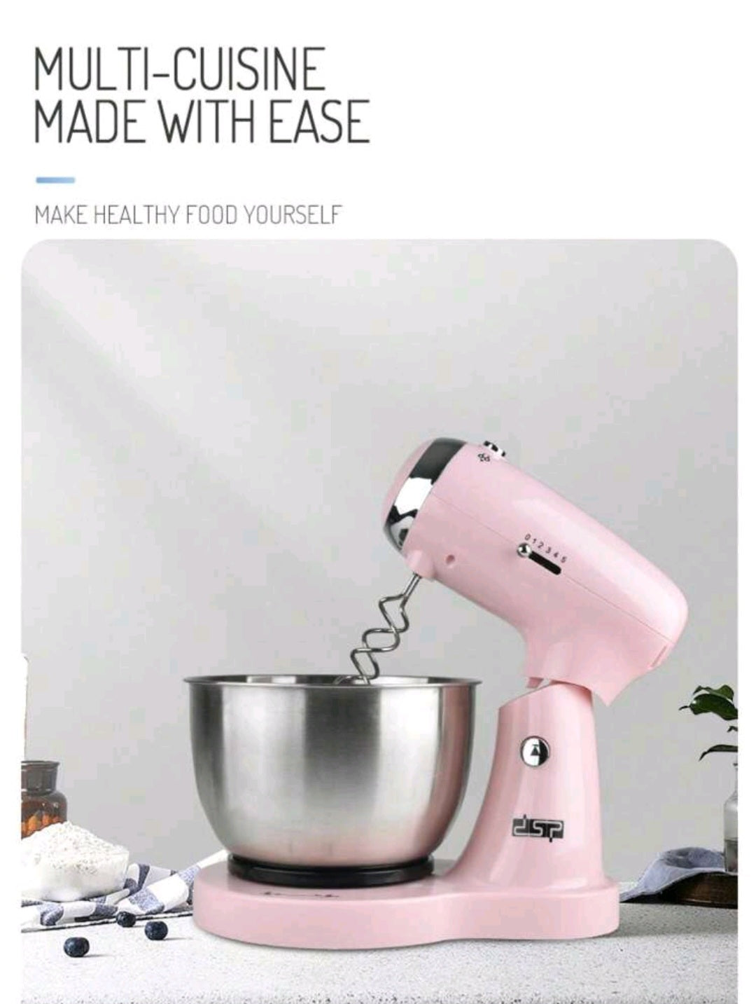 Multifunctional Dough Mixer