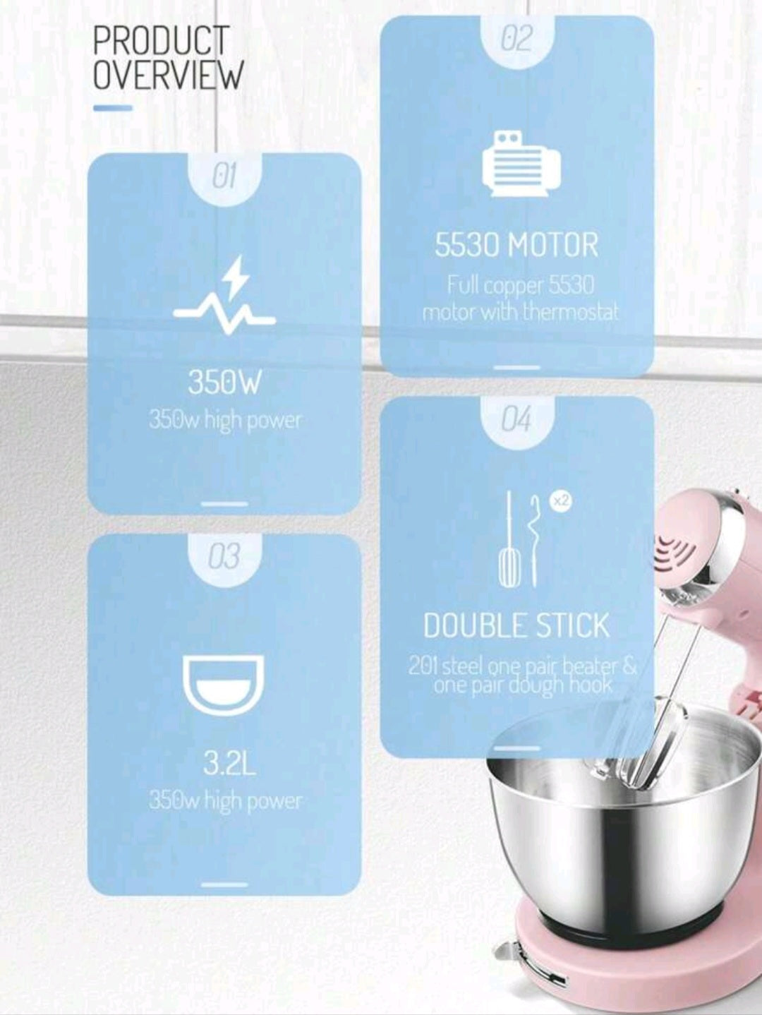 Multifunctional Dough Mixer