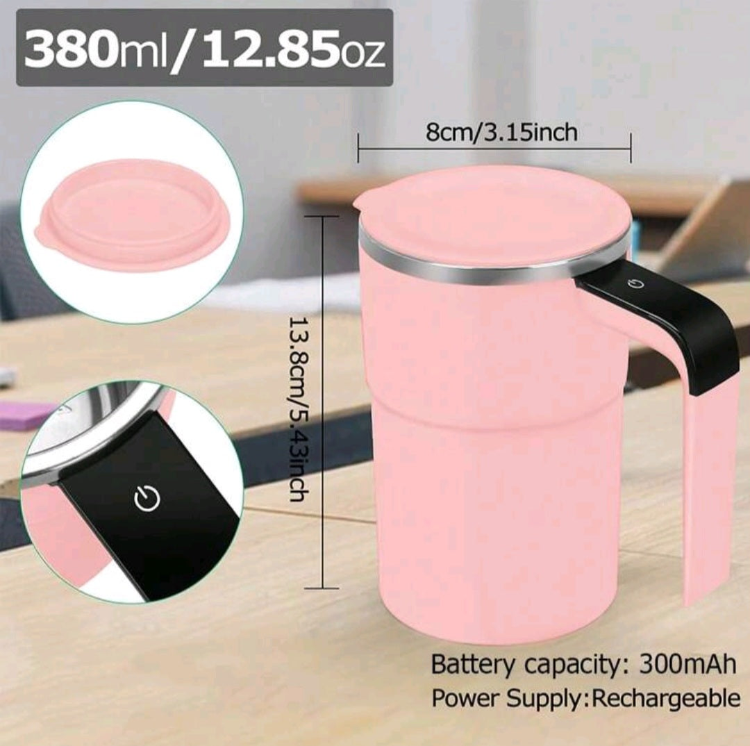 Portable Rechargeable Auto Stirring Mug